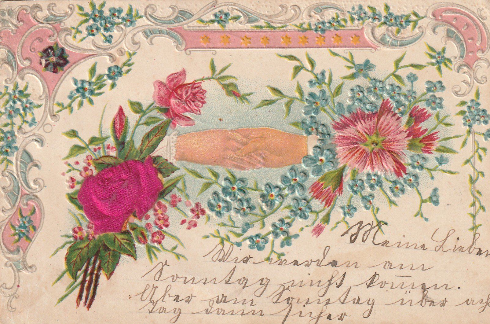 Cartoline postali: Blumen mit Seide – Usato da Rorschacherberg venduto da fratovi2