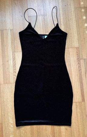 H&M Glitzer Kleid Hr. XS Neu