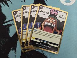 4x One Piece TCG - My Era...Begins!! EN