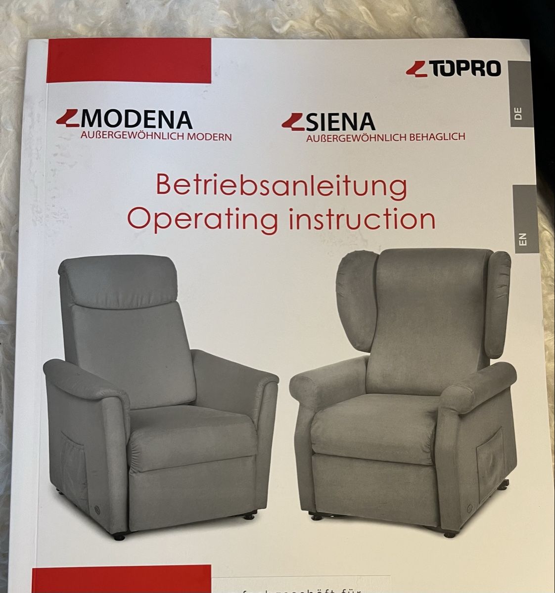 Fauteuils: Massagestuhl Topro – D'occasion à Burgdorf par gab_bf55 2