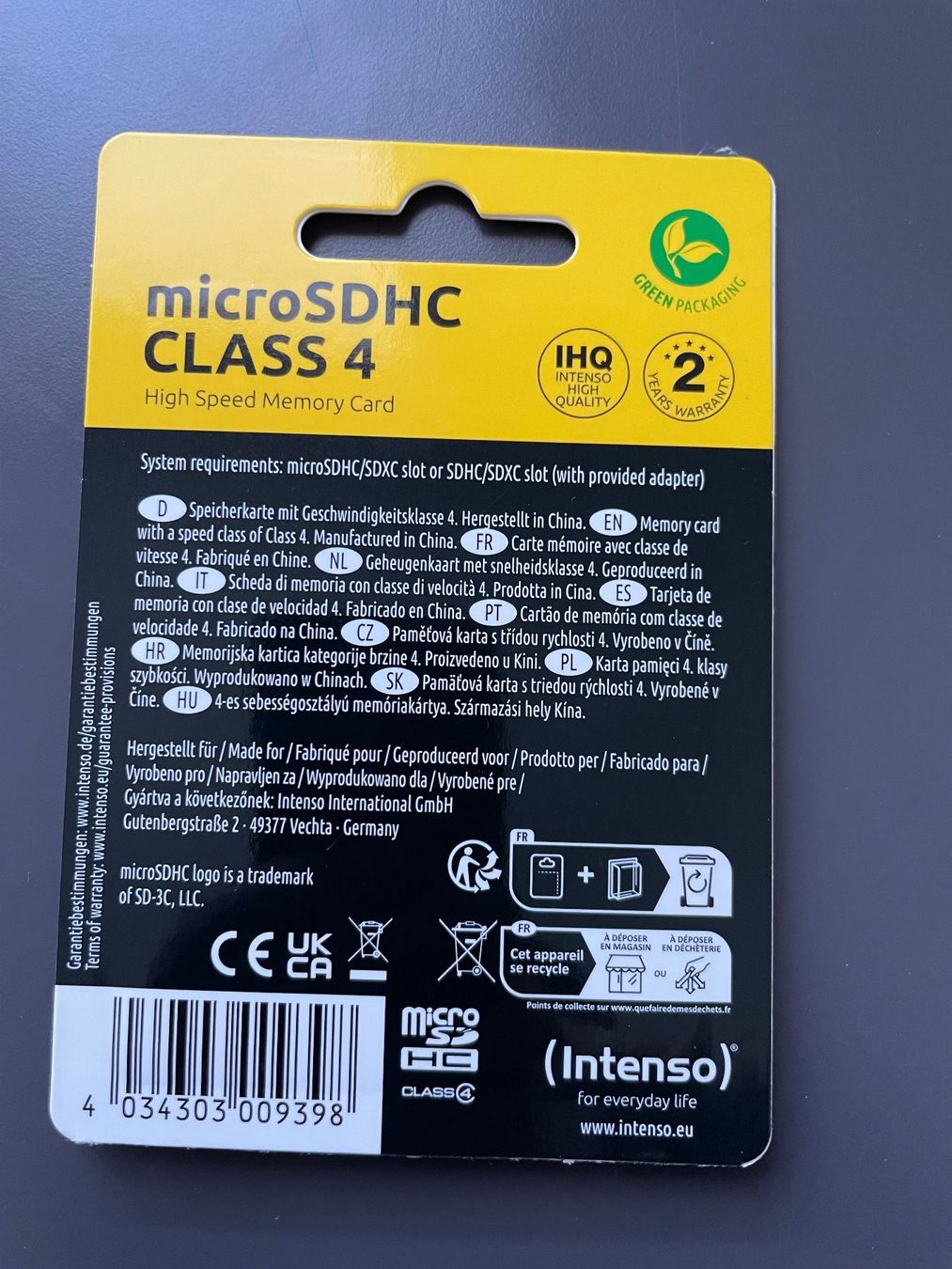 Speicherkarten: Memory Card – Neu und originalverpackt aus Siebnen von lupaz 1