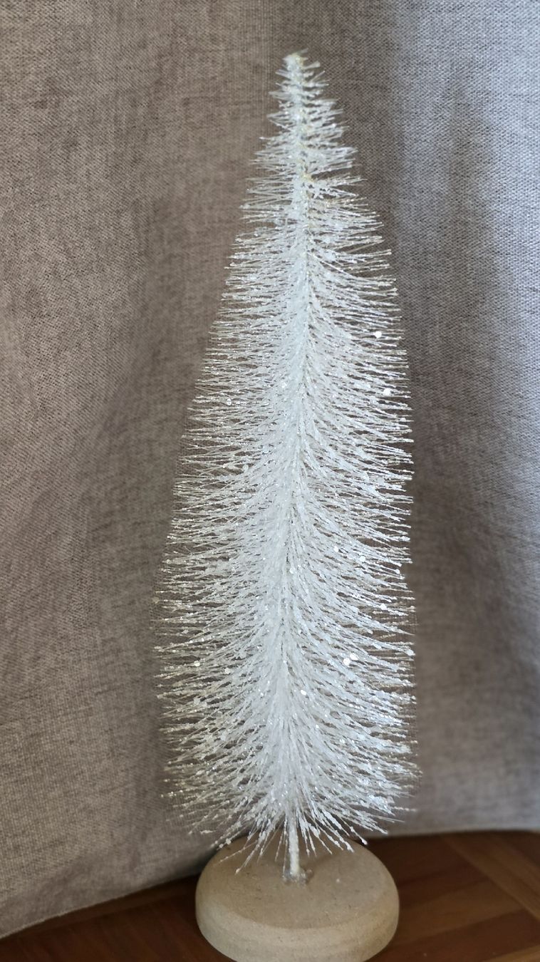 Tutte le decorazioni: Deko Tannenbaum weiss mit Glitzer – Usato da Rheinsulz venduto da Gilea 4