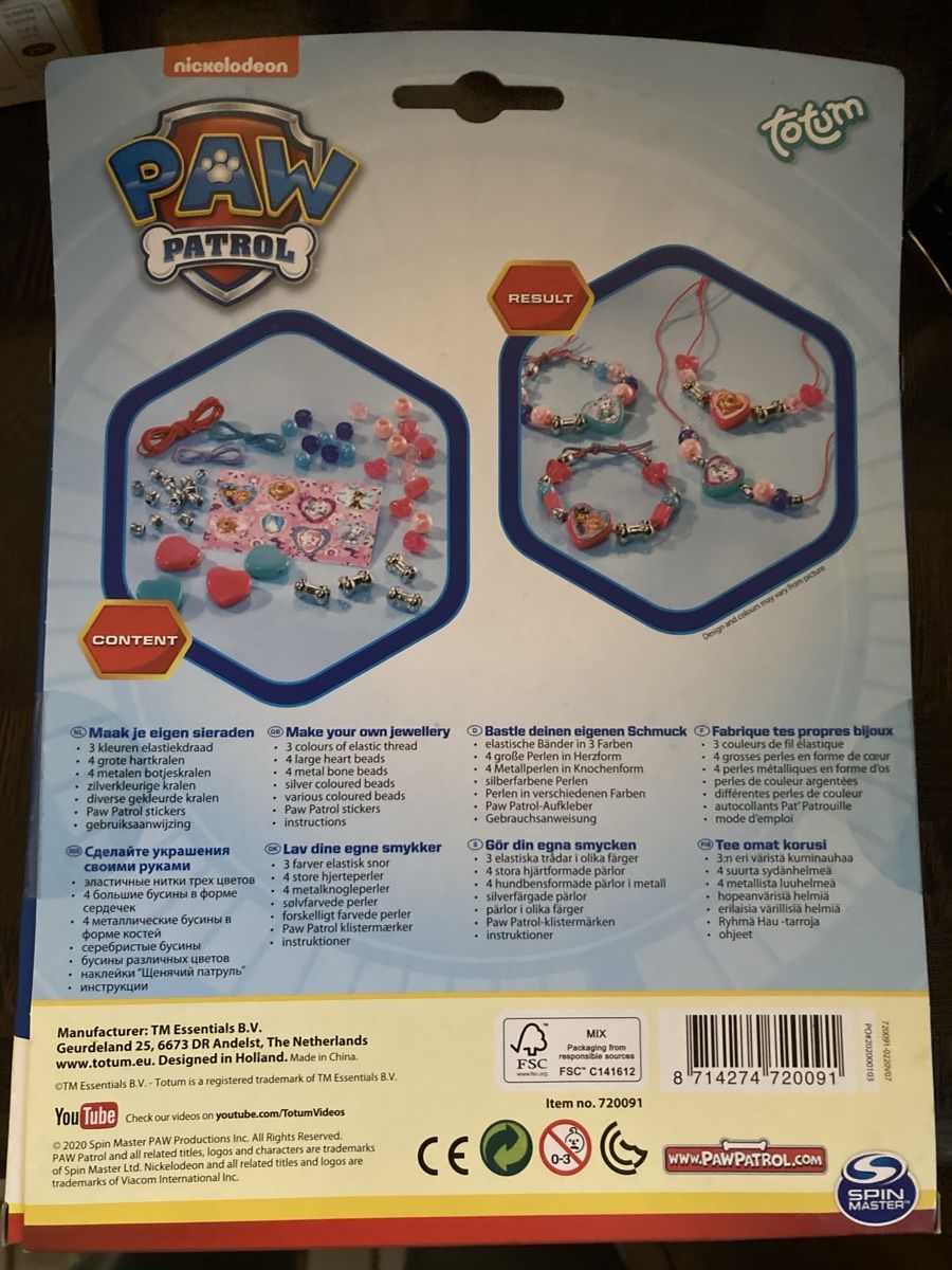 Bracciali & Braccialetti: Paw Patrol Armband selber machen – Nuovo e nell'imballaggio originale da Emmenbrücke venduto da JJ_89 1