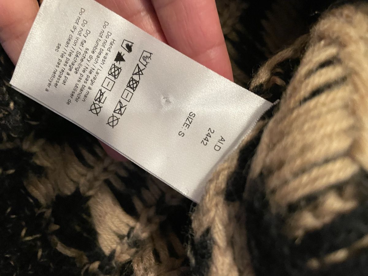 Ganni Maglioni & Felpe: Ganni Strickpullover Zebra Muster, Gr. S, neuwertig! – Usato da Zürich venduto da ocimen 2