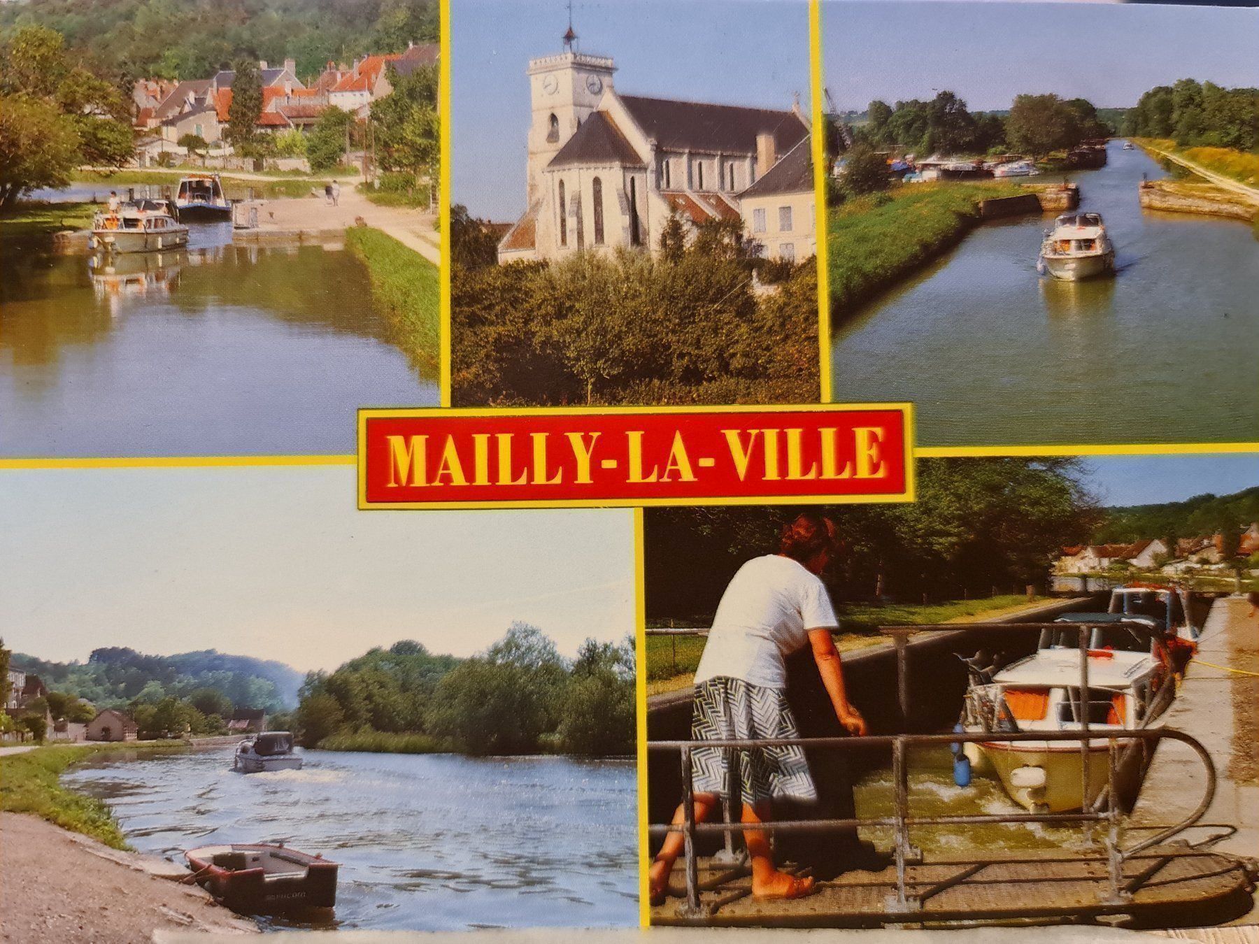Cartoline postali: Ansichtskarte Mailly la Ville Frankreich – Usato da Dintikon venduto da Vexi