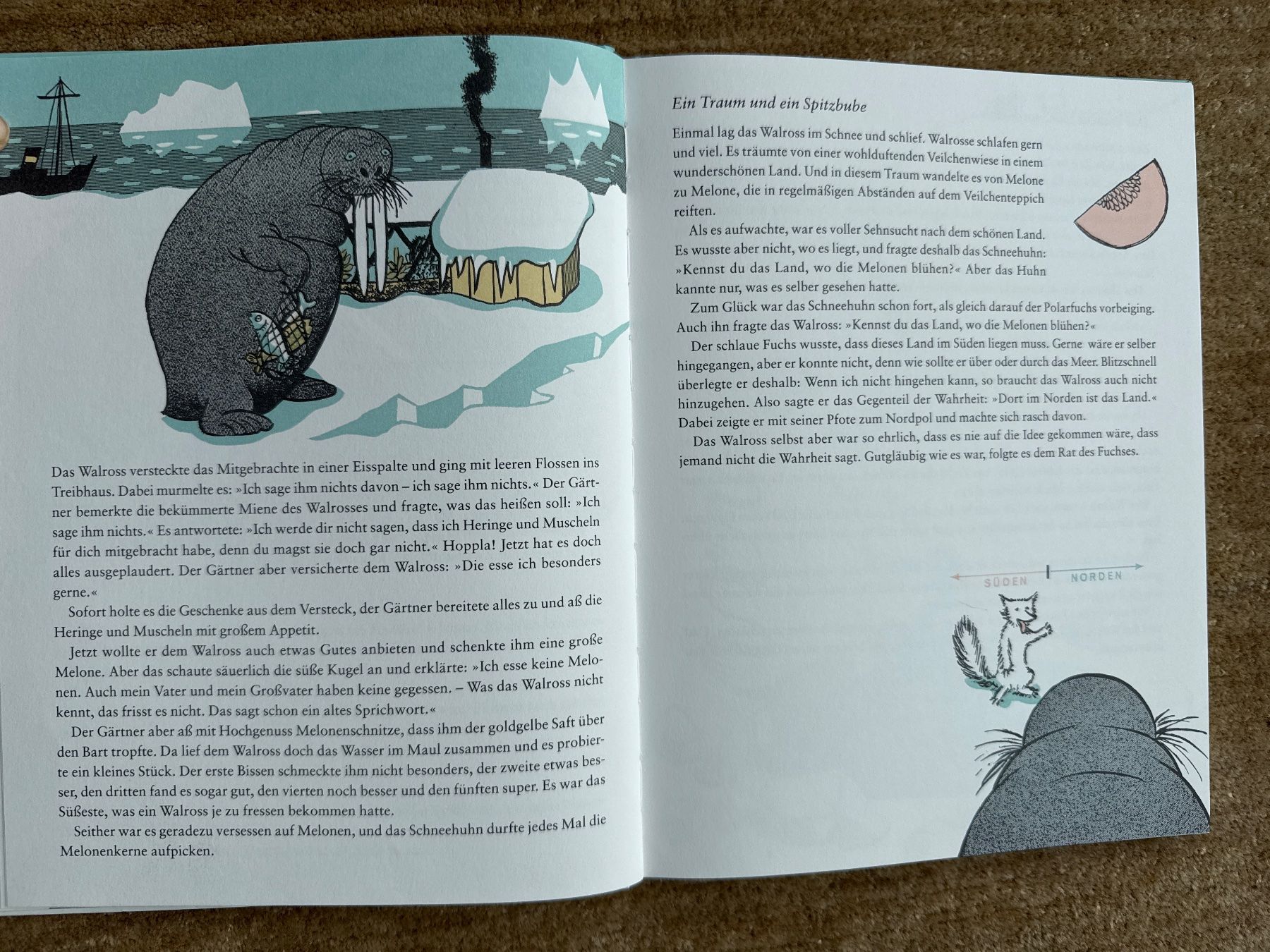 Libri: Das Walross und die Veilchen - Atlantis-Verlag – Usato da Aarau venduto da Kilauea 4