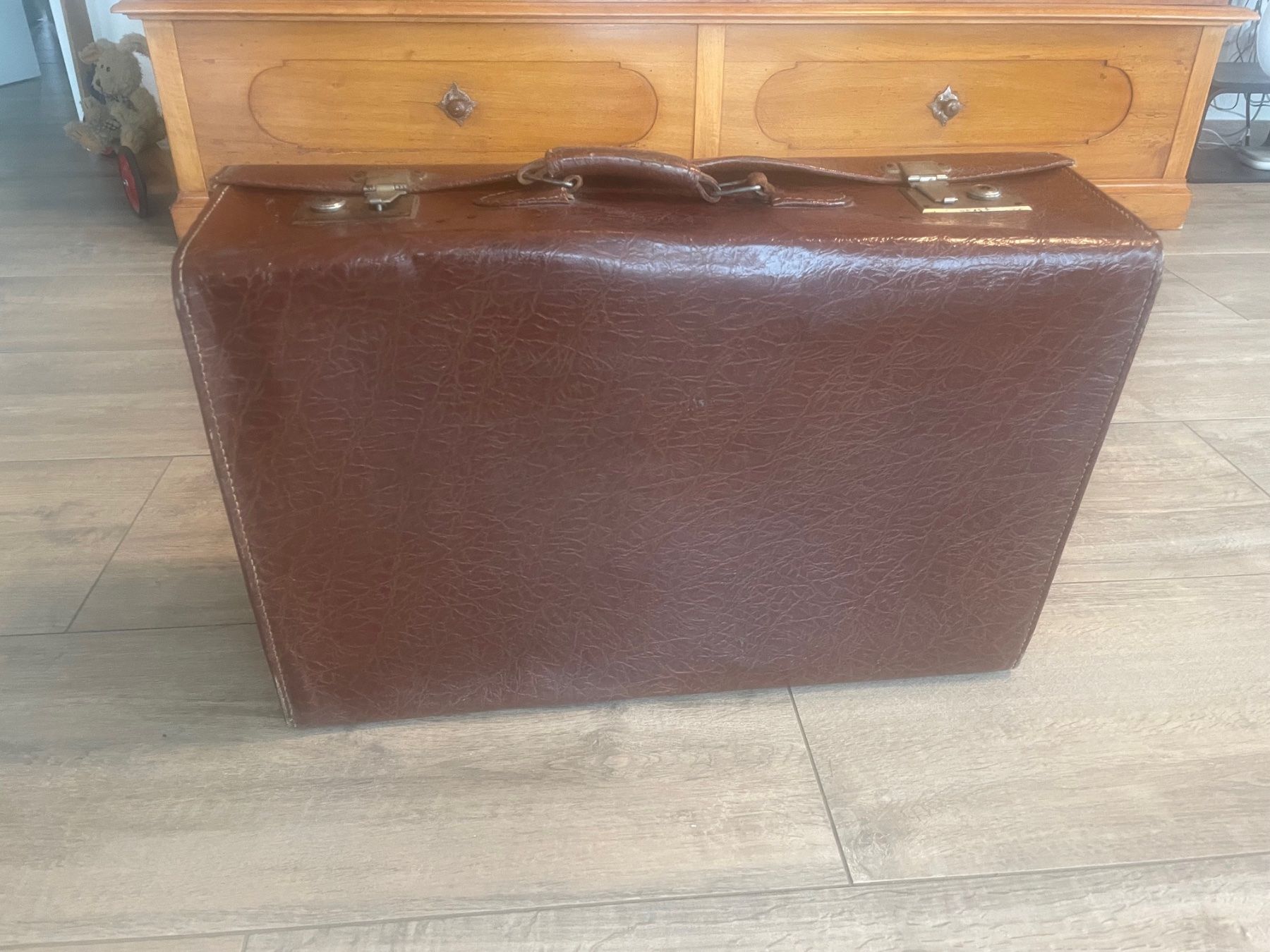 Valigie: Koffer, Koffer von ca. 1940 – Usato da Menziken venduto da fiat-500 3