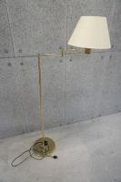 Designer Stehlampe Leuchte Messing mit Lampenschirm S347