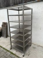 Chromstahlgestell Gastrogestell / rollbarer Gestellturm