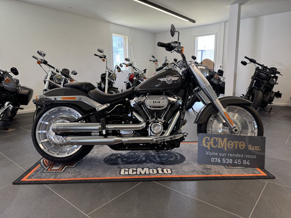 Harley-Davidson Chopper: Harley Davidson Fat Boy S 114 LEASING POSSIBLE – Usato da Echallens venduto da HD90