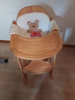 Kinder Hochstuhl mit herzigem Kissenpolster