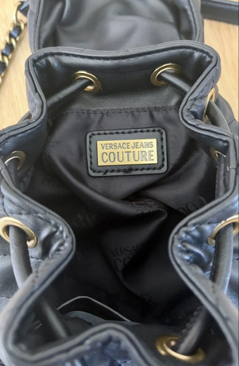 Versace Sacs femmes: Versace Jeans Couture Quilted Tasche Mini Backpack – Neuf (Voir description) à Zürich par iphigenie666 3