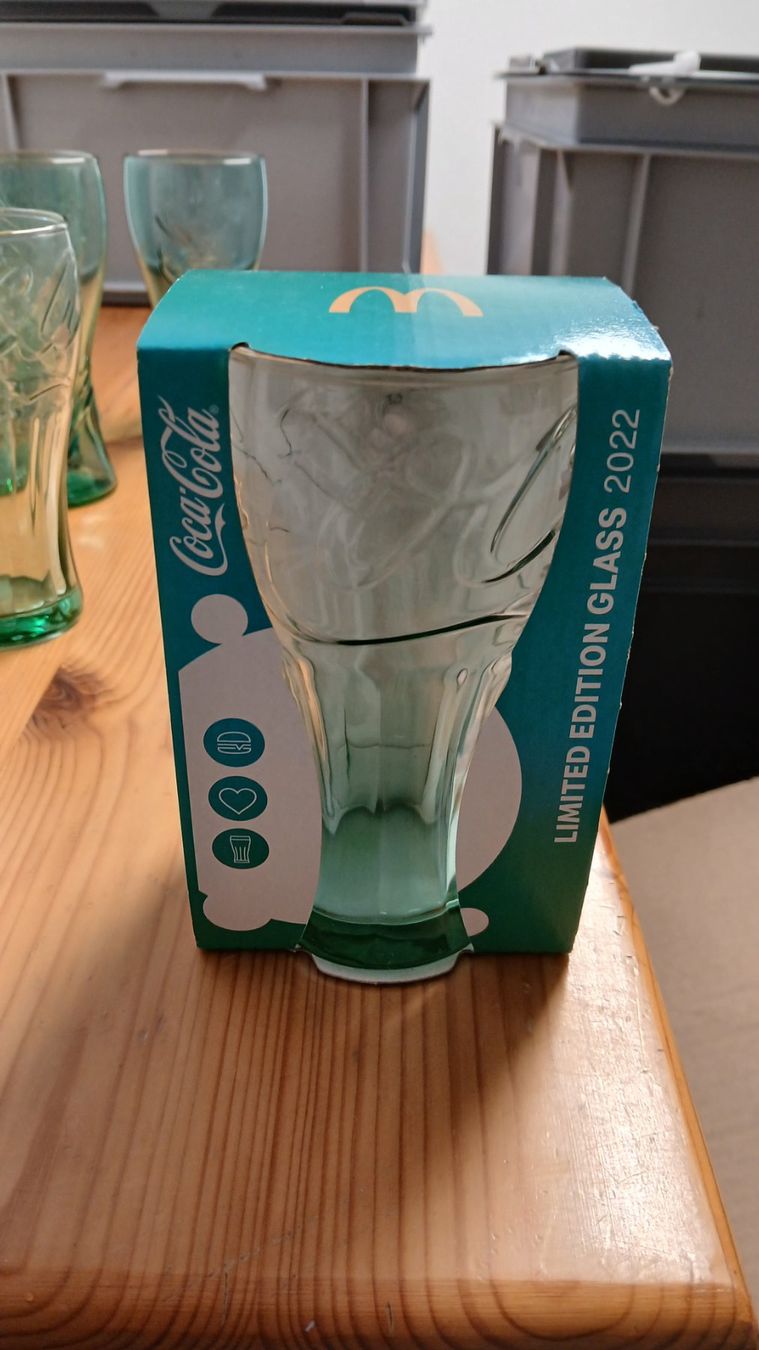 Bicchieri: Lot verres coca cola – Nuovo (secondo la descrizione) da Condémines (Nendaz venduto da Dr.Sub 3