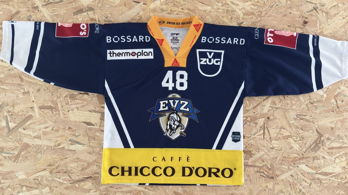 Trainer, Turnhosen & -trikots: EVZ-Trikot, Grösse 140 – Gebraucht aus Baar von martinahe