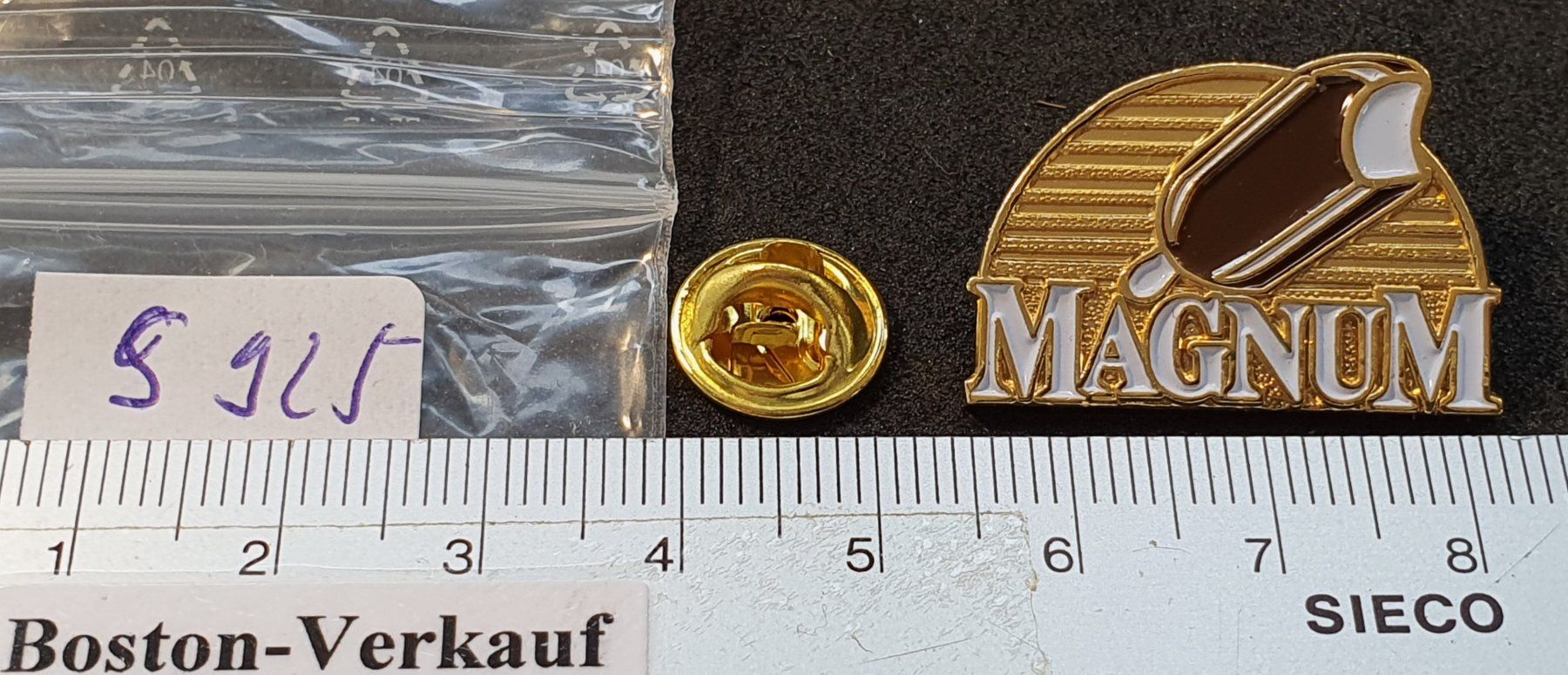 Placchette & Badge: S925 - Pin MAGNUM  Glace Eis – Usato da Reinach BL venduto da Boston-Verkauf 1