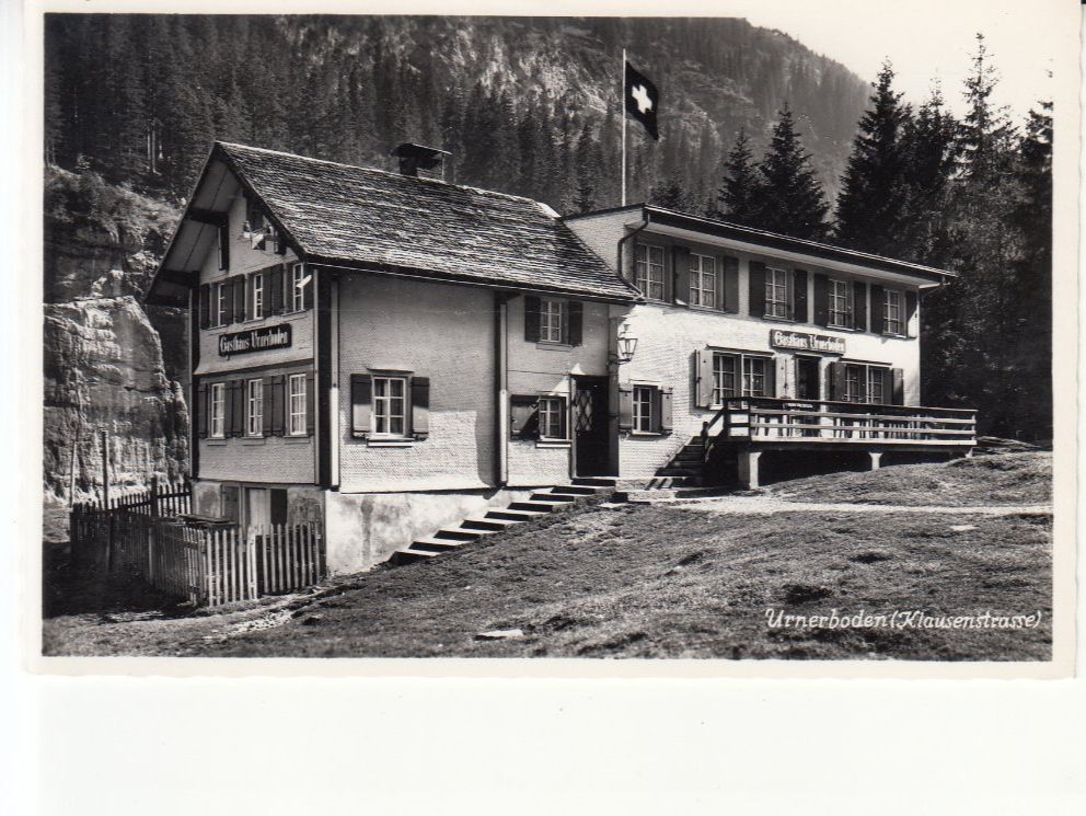Cartoline postali: Urnerboden ca. 1940 – Usato da Bürglen TG venduto da StampGraf