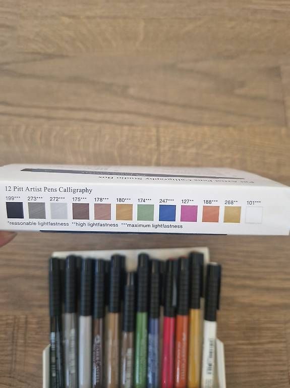 Faber-Castell Penna & Evidenziatori: Faber Castell Calligraphy Studio Box 12 Stk. – Usato da Wattwil venduto da mel_x8jj 2