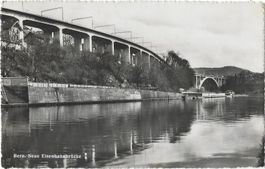 Bern.  Neue  Eisenbahnbrücke