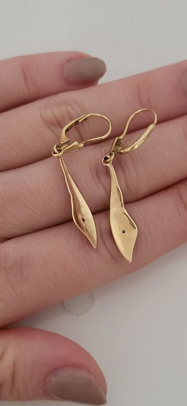 Ohrringe & -stecker: Edle Ohrhänger mit 2 Diamanten – Neu (gemäss Beschreibung) aus Unterägeri von Altgoldschmuck 2