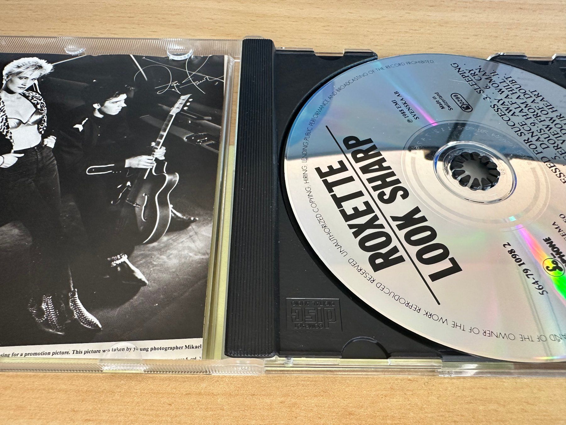 CD: Roxette – Look Sharp! – Usato da Rikon im Tösstal venduto da Alpenmutz 2