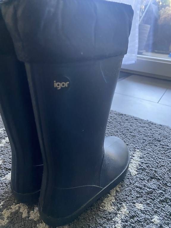Scarpe da uomo: Igor Gummistiefel Schwarz / Grösse 32 – Usato da Trübbach venduto da alf_5fpf 1