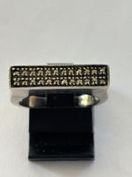 Silber Ring mit Markasiten 925 Sterling HVA