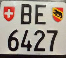 Kontrollschild Motorrad