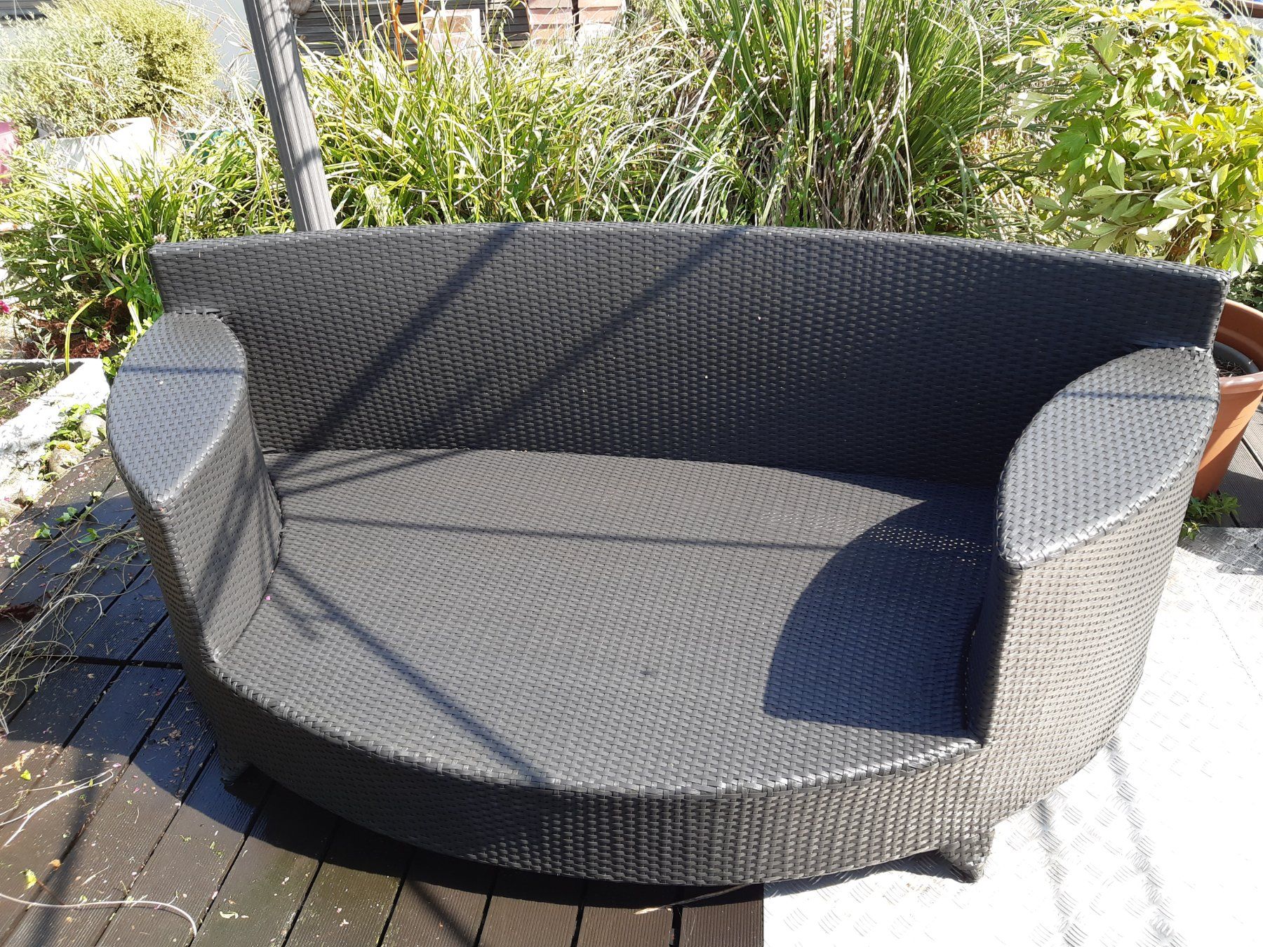 Sofas: Tolles gebrauchtes Rattan Gartensofa – Gebraucht aus Oberengstringen von Guero77 6