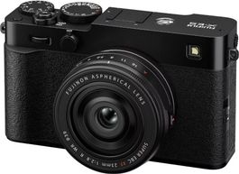Fujifilm X-E5 Kamera mit 27mm Objektiv schwarz neuwertig