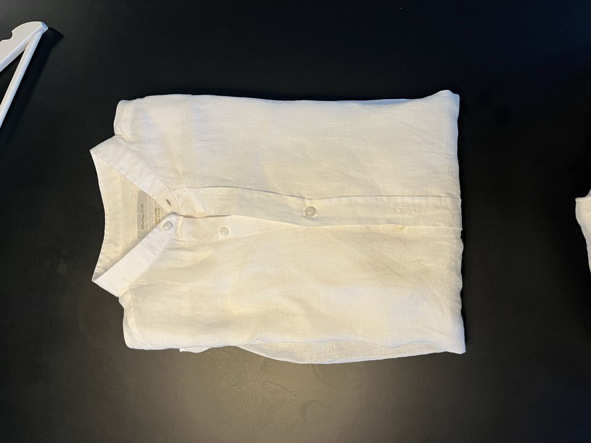 Massimo Dutti Camicie: Leinenhemd, weiss, Gr. S, Massimo Dutti – Usato da St. Gallen venduto da Gloom22 1
