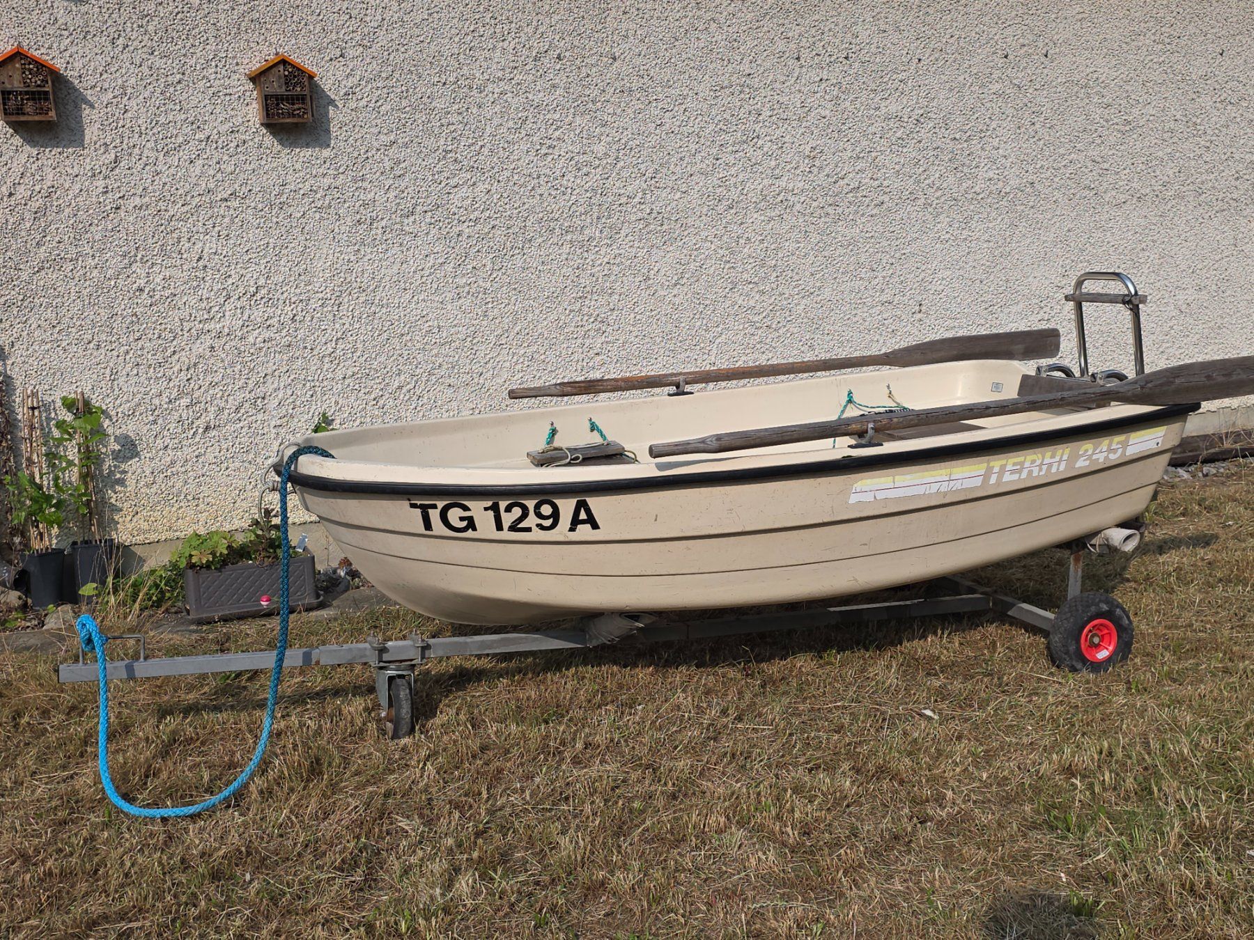Terhi Bateaux: Ruderboot Terhi 245 mit Slipwagen – D'occasion à Egnach par lux30 1