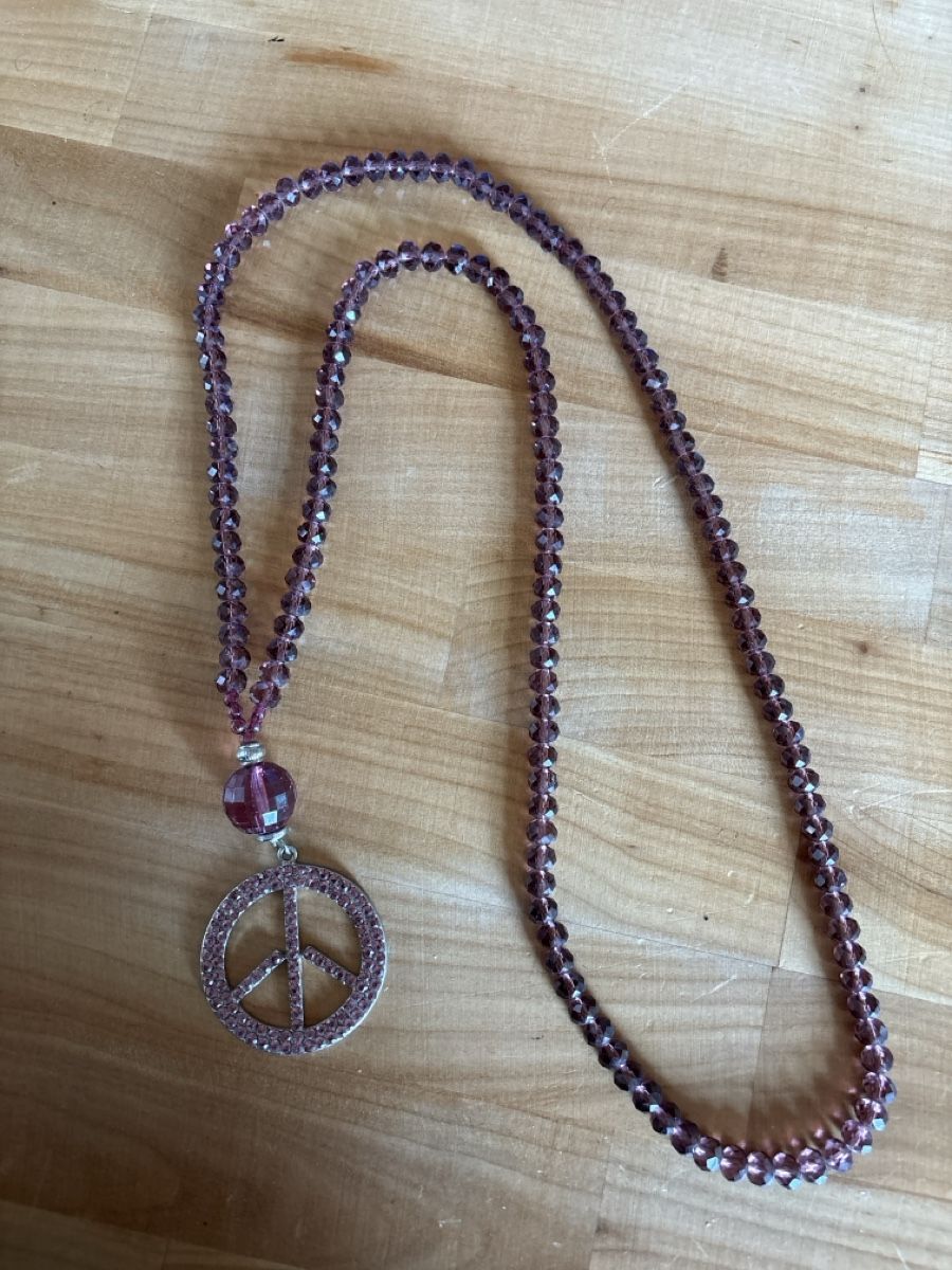 Catenine: Modeschmuck Kette mit Peace Zeichen – Usato da Rümlang venduto da euqinom16