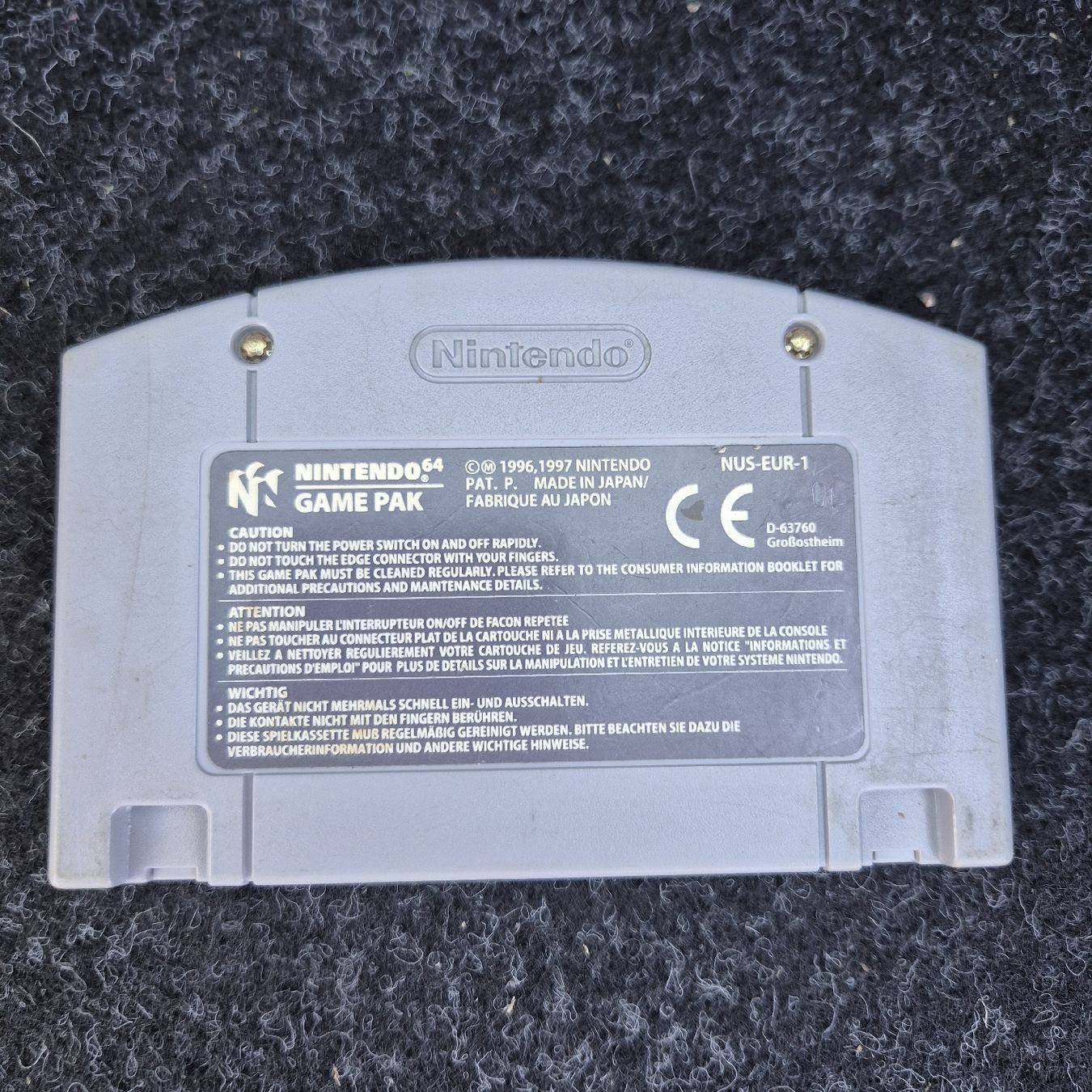 Nintendo Giochi: Super Smash Bros N64 – Usato da Ursy venduto da RetroBebar777 1