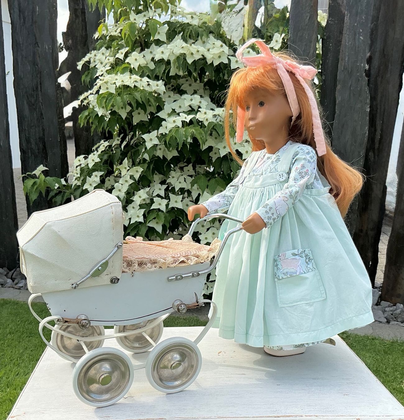 Carrozzine per bambole: ALTER NOSTALGIE PUPPENWAGEN – Usato da Zell LU venduto da Silvermemory 8