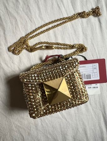 VALENTINO GARAVANI tasche. Sac en cuir One Stud Jamais porté