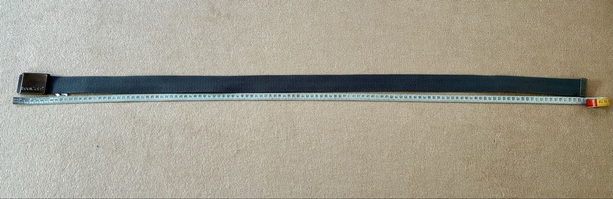 Gürtel: SoulCal Canvas Belt, Dark Grey – Gebraucht aus Schaan von RicX-10