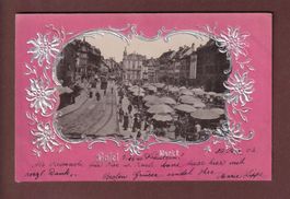 BASEL - Markt - 1902