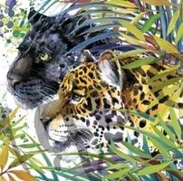 Serviette wild cats (1512) 2Stk.