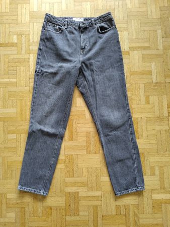 Topshop Jeans, grau, Gr. 30/76, Mom Jeans, super Zustand!
