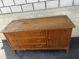 Vintage Sideboard /Buffet mit Schubladen 1950er-Jahre