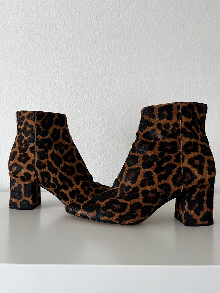 Zara Scarpe da donna: Zara Leopard Print Ankle Boots Gr. 38 – Usato da Olten venduto da hahnice99 5