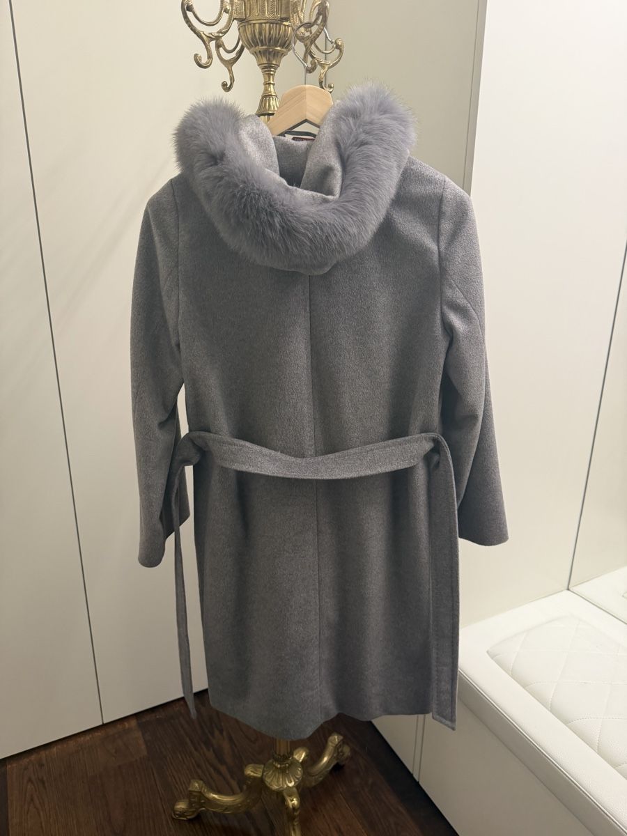Max Mara Mäntel: MaxMara Studio Wollmantel grau Grösse 36 – Gebraucht aus Remetschwil von MLC_est.2005 4