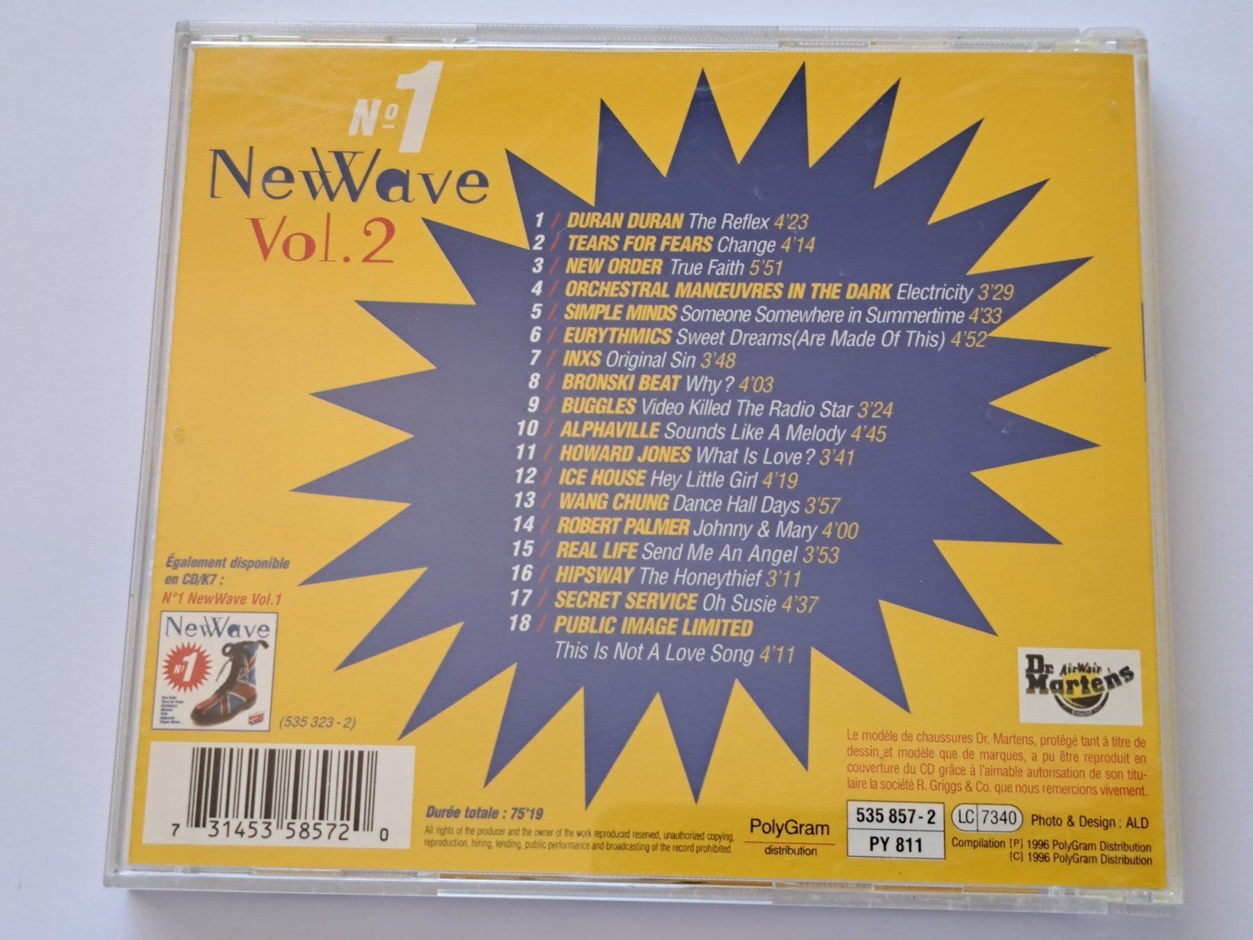 CD: Cd New Wave Volume 2 – Usato da Pully venduto da bro_n52j 1