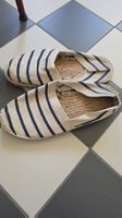 Espadrilles mit Streifen, Gr. 36, Sommer-Look!