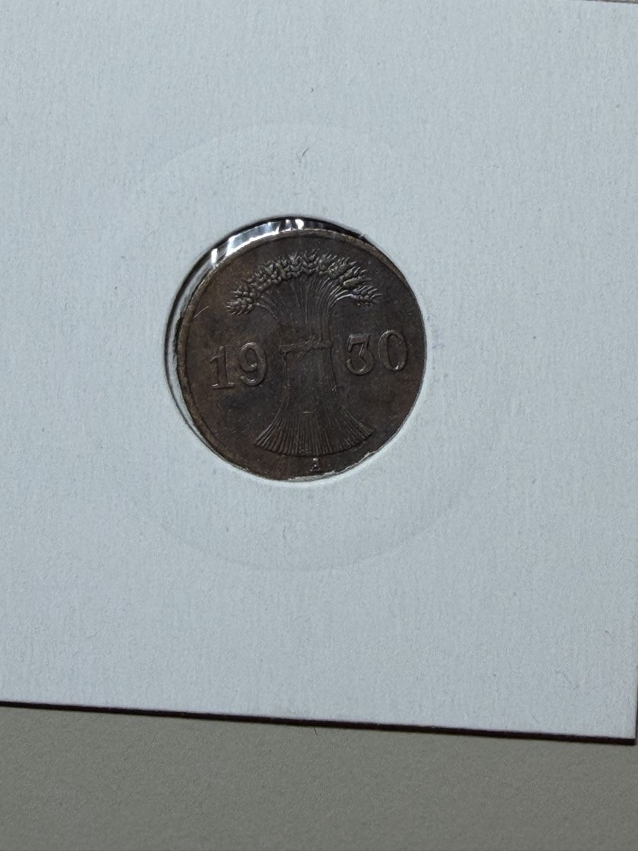 Tutti le monete: Allemagne - 1 centime - 1930 – Usato da Payerne venduto da Mike1682 1