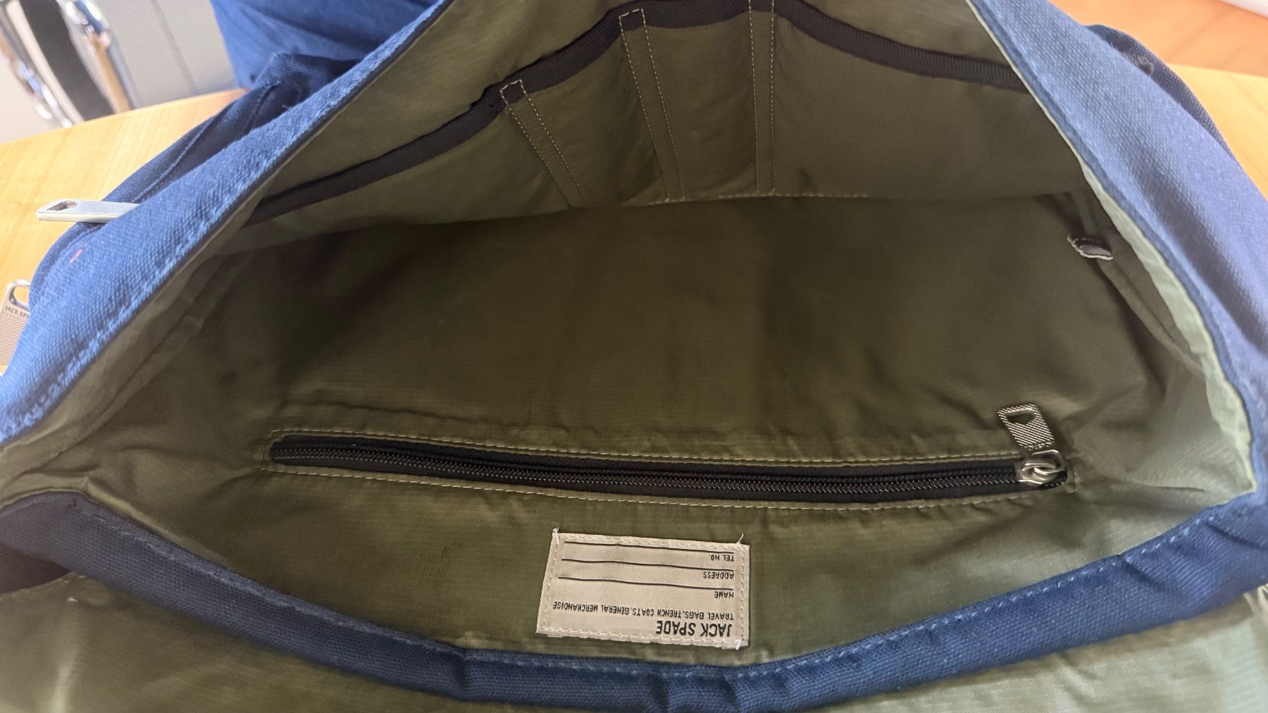Borse: JACK SPADE Canvas Shoulder Bag blue Used – Usato da Zürich venduto da Nimbusso 3