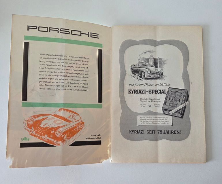Alfa Romeo Dokumente: Programmheft Grand Prix Bern 1953 GP Schweiz Autorennen – Gebraucht aus Schenkon von Elbarto007 1