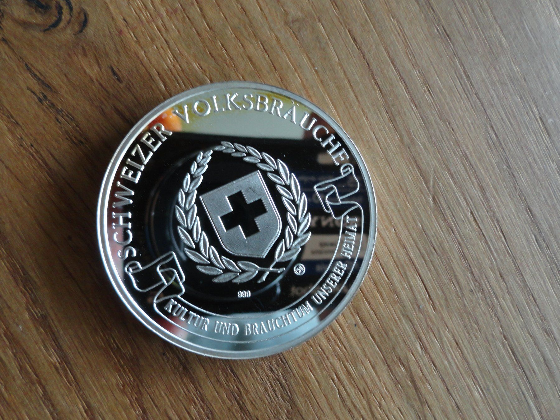 Medaglie: Silbermedaille "Schweizer Volksbräuche" 20 Gramm Feinsilber – Nuovo (secondo la descrizione) da Gerlafingen venduto da Shiva_74 1