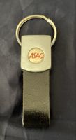 ASAG Schlüsselanhänger Leder und Metall