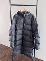 Rains Wintermantel schwarz, Gr. M/L